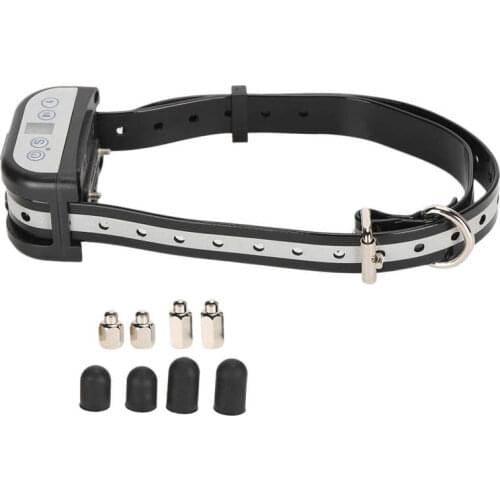 Dog Training Product Supplies Dogs Training Clicker LED Adjustable Sensitivity Automatic Anti Bark Dog Training Collar to