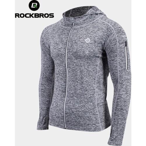 ROCKBROS Bicycle Jacket Unisex Bike Sweat-absorbent Jersey Breathable Training Coat Quick Dry Sports Clothes Cycling Equipment