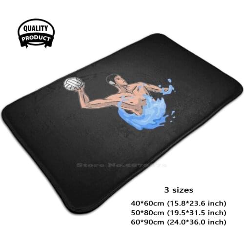 Water Player Water Team Soft Foot Pad Room Goods Rug Carpet Water Water Funny Water Team Water Saying Water Sayings Water Fans
