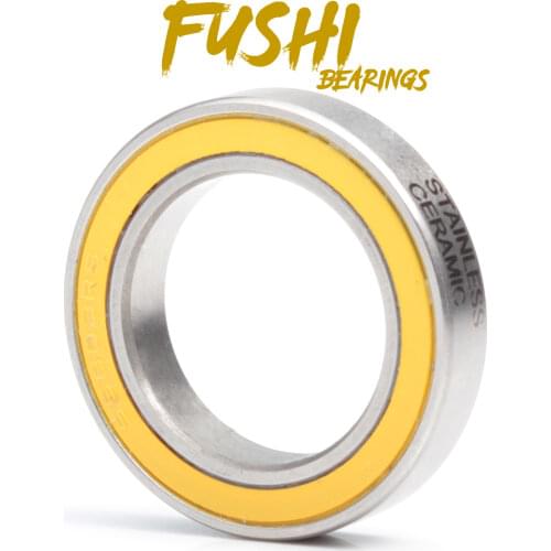 6803-2RS Stainless Bearing 17*26*5 mm ( 1 PC ) ABEC-3 6803 RS Bicycle Hub Front Rear Hubs Wheel 17 26 5 Ceramic Balls Bearings