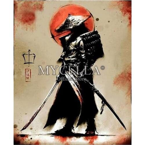 Diamond Embroidery Samurai,5d Diamond Painting vagabond Full Diamond Mosaic Picture of Rhinestones Cross-stitch Home Decoration