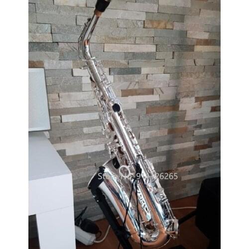 1:1 Mark VI 1958 Alto Saxophone Silver Plated Eb E flat Sax Made in Chinese Factory