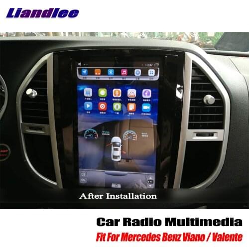 12.1 Inch BIG Style Android Car Radio Player For Mercedes Benz Viano / Valente 2014-2017 GPS Navi Maps Camera No DVD