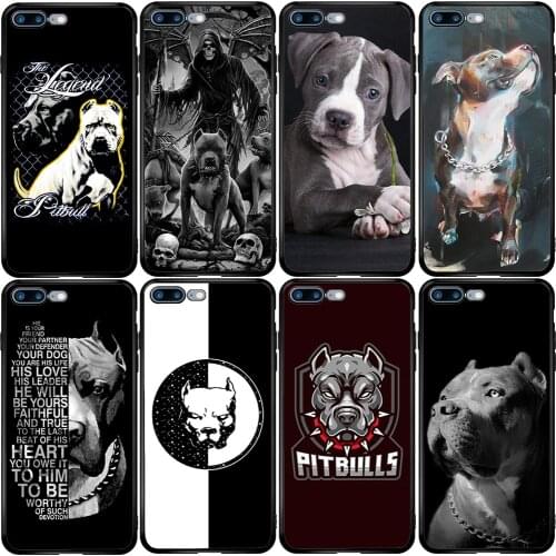 Cover Case for Xiaomi Redmi Note 6 7 9 8T 10T 9S 9A 8A A3 A2 A1 Pro Lite Black Shark Mix Max Pit Bull Pitbull Dog