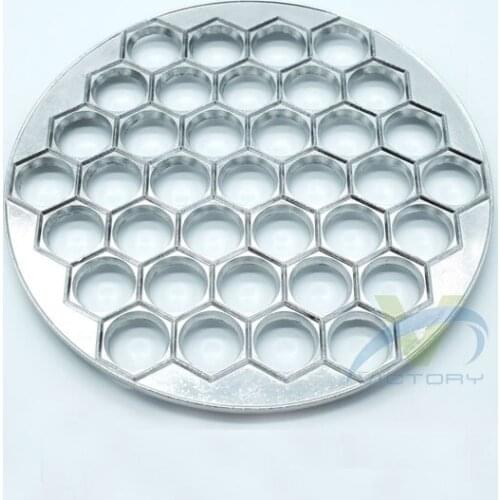 Household commercial 37 hole aluminum alloy dumpling mold dumpling artifact, dumpling skin artifact is easy to clean and operate