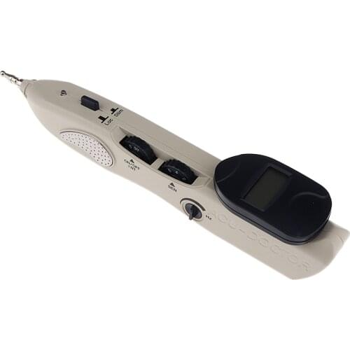Electronic Acupuncture Pen Body Massager Muscle Relaxation Machine EU Plug
