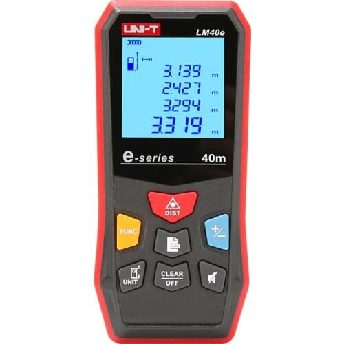 UNI-T LM40e LM50e LM60e Laser Rangefinder Digital Laser Distance Meter Measure Tape laser Electronic Ruler Range Finder
