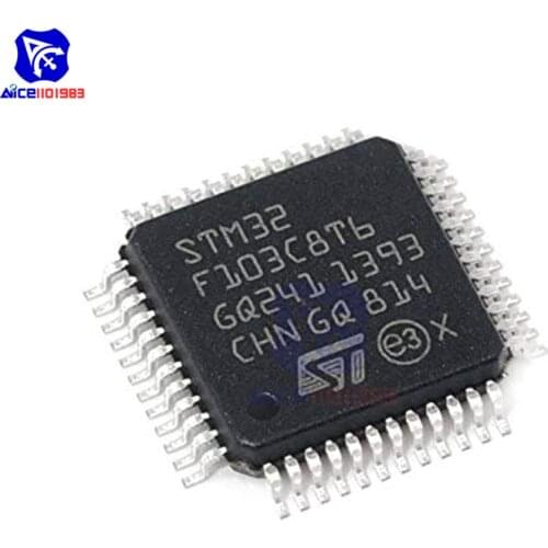 1 Piece IC Chip STM32F103C8T6 STM32F103 ARM Microcontroller 32bit 24MHz 64 kB Flash IC SOP48-Pin Original Integrated Circuits