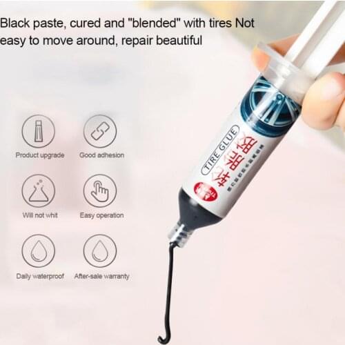 Dropshipping Car Tire Repair Adhesive Tool Tire Repair Kit Studding Tool Set Auto Bike Tire Repair Puncture Plug Garage Car