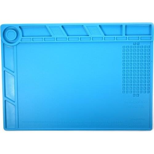 Heat Insulation Silicone Pad Desk Mat Maintenance Platform With Magnetic Section For BGA Soldering Repair Station S140 New