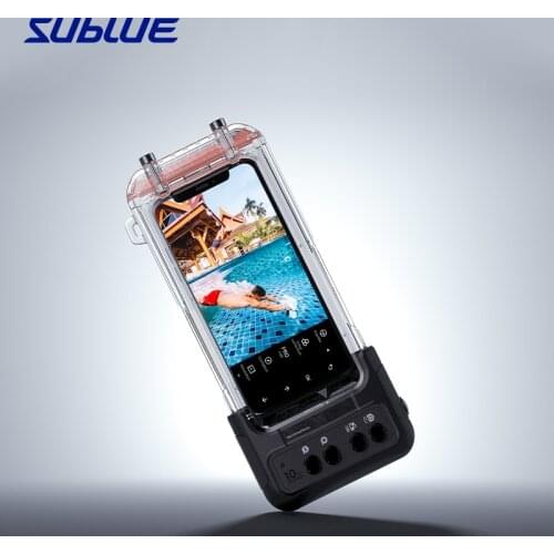 Sublue H1 Al Smart 4k Waterproof Phone Pouch Underwater Shoot Equipment Wireless App Control Waterproof Mobile Cover Phone Case