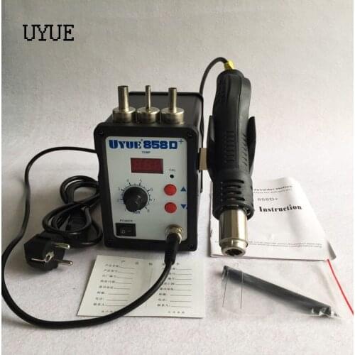 High quality Hot Air Gun ESD Soldering Station LED Digital Desoldering Station 700W heater gun Upgrade from Uyue 858D