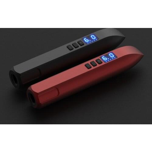 High Quality Wireless Tattoo pen machine 1200mAh Lithium Battery Power Supply LED Digital Display Tattoo Machine Equipment RCA