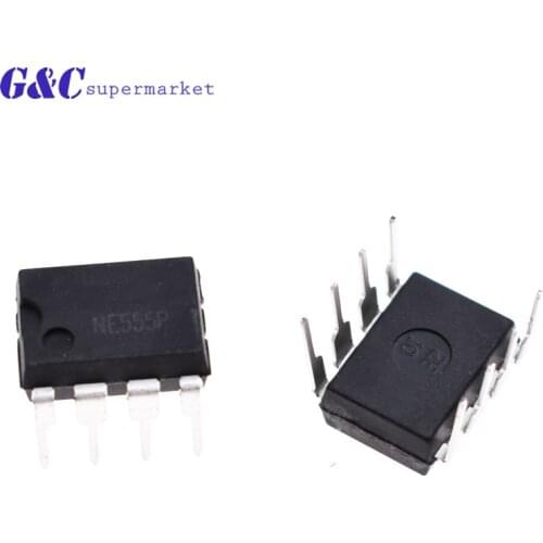 10PCS NE555P NE555 DIP-8 single bipolar timer IC factory price BSG