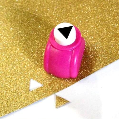 5/8" paper triangle cutter 12mm shapes craft punch diy puncher paper cutter scrapbooking punches scrapbook