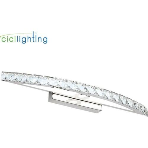 90V - 265V 10W 44cm Crystal led Mirror Lights Lamp Modern Cabinet Lights LED Dress Mirror Bedroom Bathroom Lighting
