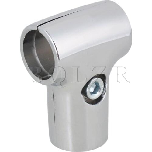 BQLZR Aluminum Drying Rack Accessories Pipe Fittings Tee Connector For 25mm Round Tube