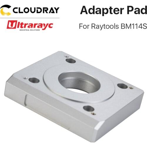 Ultrarayc Adapter Pad - Raytools BM114S To CM2" 96mm*70mm Aluminium Alloy Cushion Block For Raytools BM114 BM114S