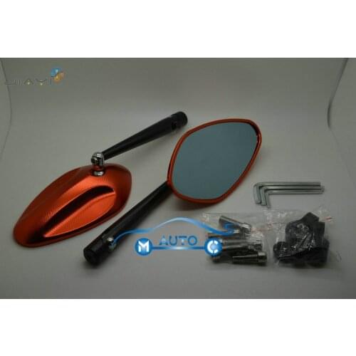 CNC 8MM 10MM Tomok Rear Side 3D Mirrors For Honda Silver Wing Faze PCX Jazz Reflex XR250 XR400 Motard CRM 250 XR650 CBF600 B
