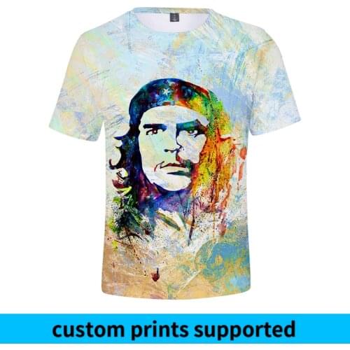 Che Guevara 3D Printed Fashion T Shirt Women/Men Summer Short Sleeve 2018 Casual Style Tshirt Trendy Streetwear Tee Shirt Custom