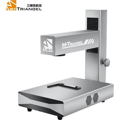 M-Triangel Mi one Laser Machine Folding Type Power 20W Separating Engraving Machine for iPhone Back Glass Remove Frame Cutting