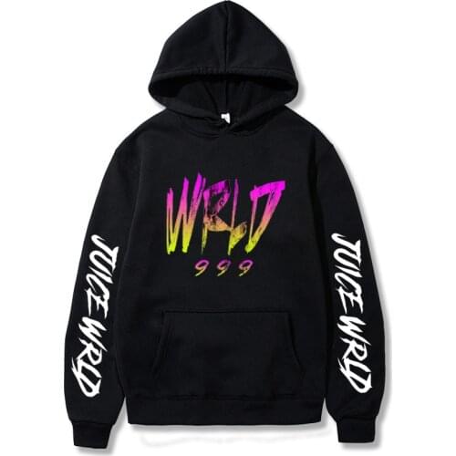Mens Hoodies Juice Wrld Casual Pullover Streetwear Sweatshirt Hombre Harajuku Print Men Women Hoodie Pullover Hoody