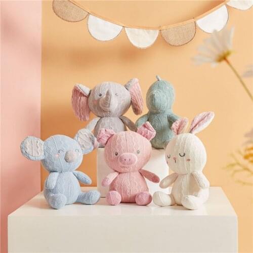 20cm Handmade Stuffed Plush Toys For Children Soft Animal Baby Pillow Cushion Crib Bedding Doll Boys Baby Room Decoration