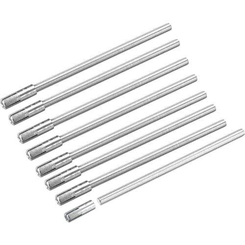 Uxcell Floating Shelf Invisible Support Bracket Bolt 200mm Length Wall Support Set 8Pcs