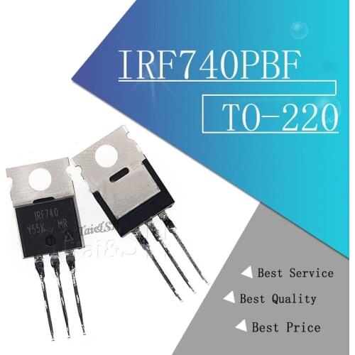 10pcs IRF740PBF TO220 IRF740 TO-220 IRF740P new and original