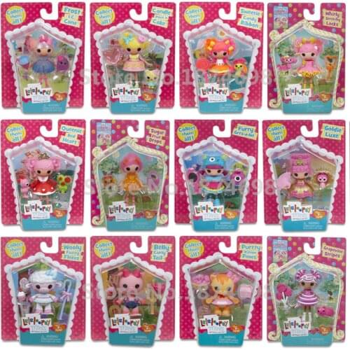 New Toys Mini Lalaloopsy Doll Minis Collection Figure Toy Dolls for Girls Children Christmas Gifts