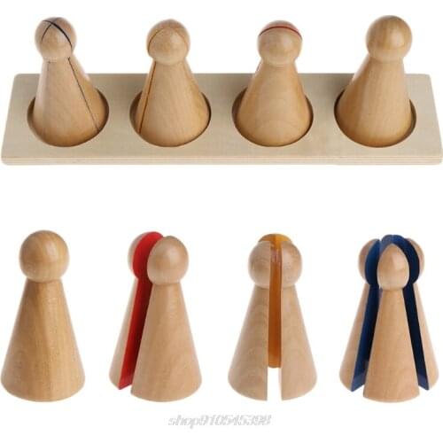 Montessori Material Wooden Score Doll Kid Educational Toy For Preschool Learning Teaching Toy Childrens puzzle A29 21 Dropship