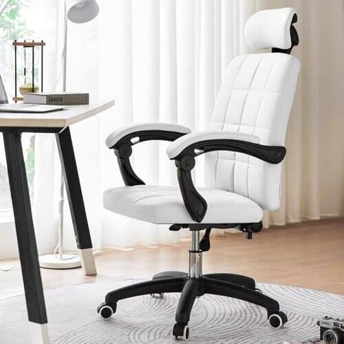 Office Chair WCG Computer Gaming Chair Reclining Armchair with Footrest Internet Cafe Gamer Chair Office Furniture Pink Chair