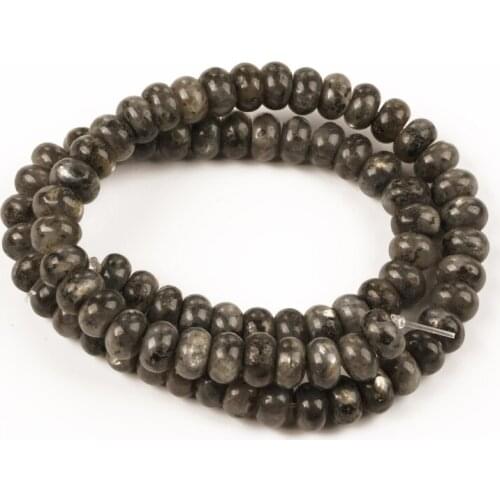 Wholesale Labradorite Flat Round Beads Natural Stone Round Loose Beads 5-8mm for Jewelry Making Accessories Bracelet DIY