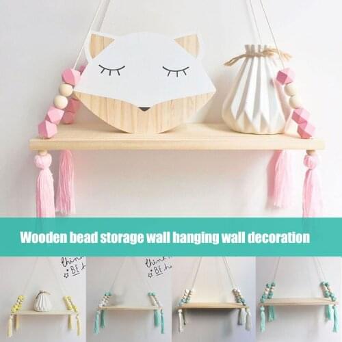 Macrame Shelves for Bedroom Boho Decoration Home Wall Decor Wooden Wall Shelf Plant Candle Holder Floating Shelves Art Crafts