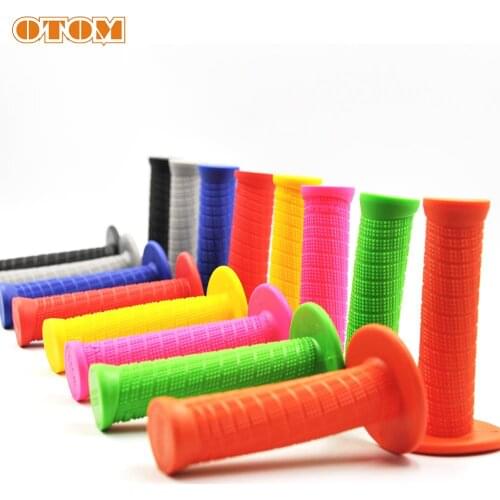 OTOM 7/8" 22mm Rubber Handlebar Grip Handle Bar Grips For CRF YZF WRF KXF KLX KTM RMZ Pit Dirt Bike Motocross Motorcycle Enduro