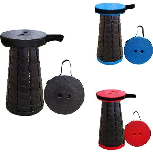 Leisure Folding Chair Household Shoe-Changing Stool Fishing Telescopic Stool Fishing Beaching Camping Home