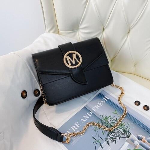 Bags for Women 2021 New Fashion All-match Shoulder Bag Lady Letter Buckle Messenger Chain Bag Purses and Handbags Luxury Cc Gg
