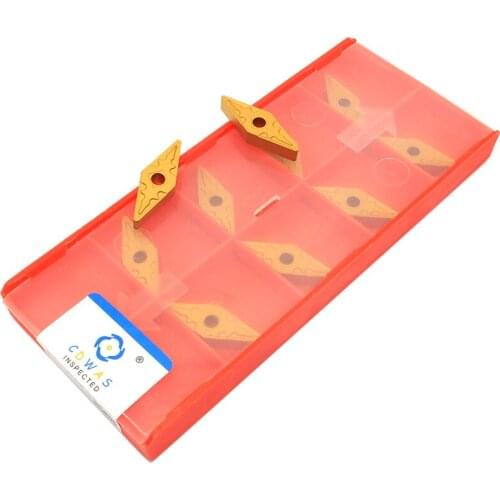 10PCS VNMG160408 PM PC4025 External Turning Tool High Quality Carbide Inserts VNMG 160408 CNC Lathe Cutter Tools For Steel