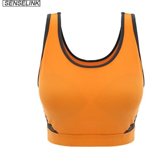 SENSELINK Womens Bra Vest Sports Yoga Fitness Indoor And Outdoor Bra Ladies