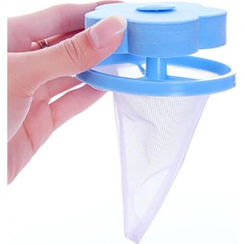 2pcs Floating Pet Fur Catcher Lint Filter Bag Reusable Pet Hair Catcher Remover Tool For Washing Machine Household Tools