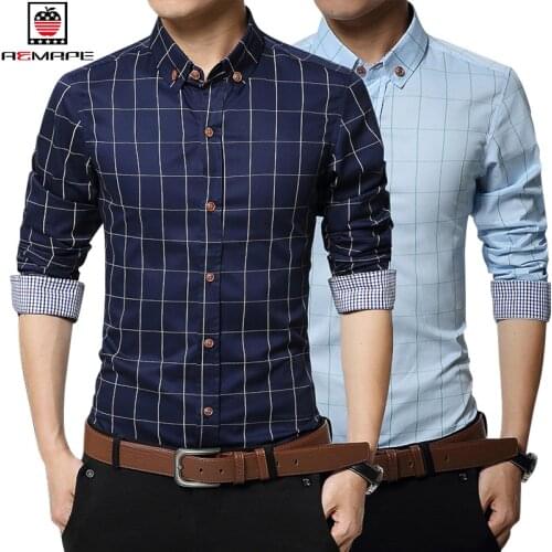 AEMAPE Men's Slim Fit Shirts