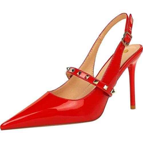 AOSHANIMAN Women's Shoes With A Strap