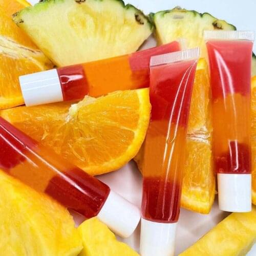 Fruit Scented Base Lipgloss Vendor Clear Private Moisturizing Rose Lip Gloss Customized Plump Lips Cosmetics