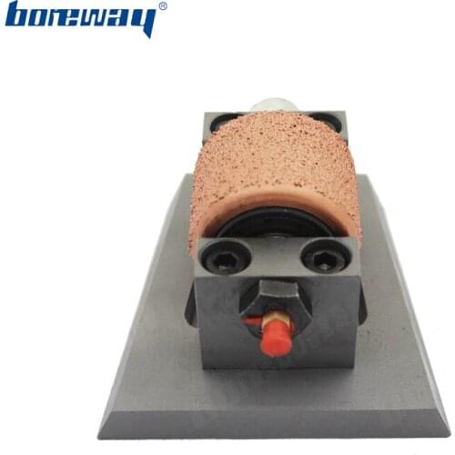 Boreway High Quality Vacuum Brazed Frankfurt Diamond Bush Hammer Roller For Stone Marble Quartz Grinding Free Shipping