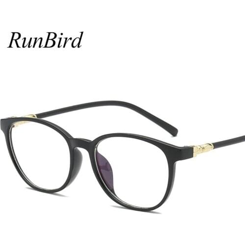 Classic Transparent Womens Eyeglass Frame Clear Lens Eyeglasses Men Computer Myopia Spectacle Frames Round Eyewear 5450-2