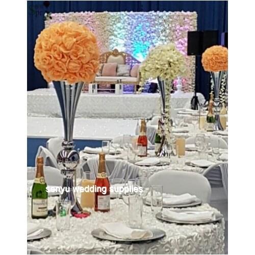 Beautiful gold /sliver mental wedding floral stands for wedding party senyu0842