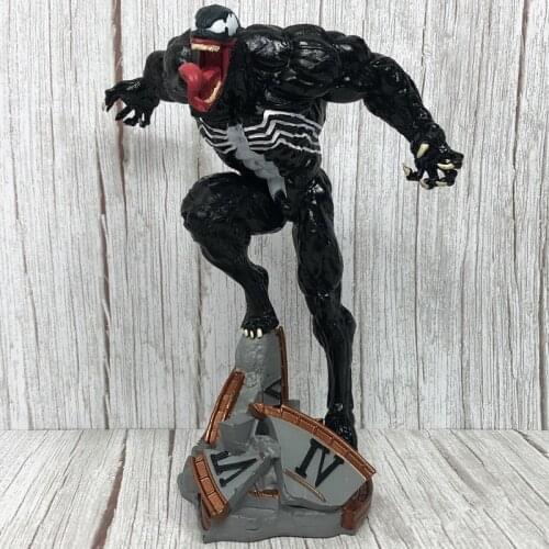 24cm Marvel The Avengers GK Venom Doll Ornaments PVC Model Toy Collection Gifts
