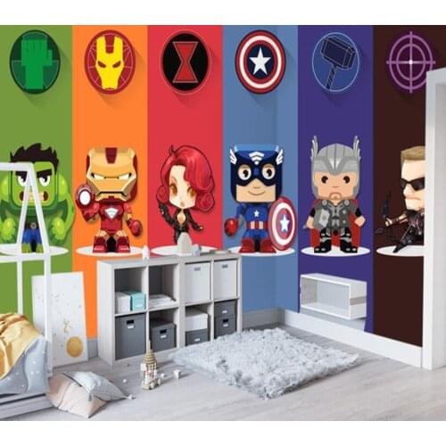 Custom 3D wallpaper mural cartoon anime childrens room boy bedroom background wall decoration wallpaper mural