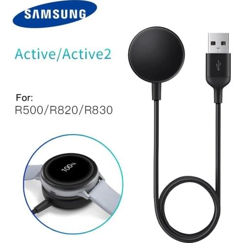 Original Samsung Galaxy Wireless EP-OR825 USB Wristband Charger,Watch Active2 Charging Base for Samsung Watch, Active Smart Band