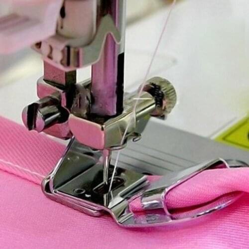 Domestic Sewing Machine Foot Presser Rolled Hem Feet Selvage Crimping Presser Household Sewing Machine Accessories practical